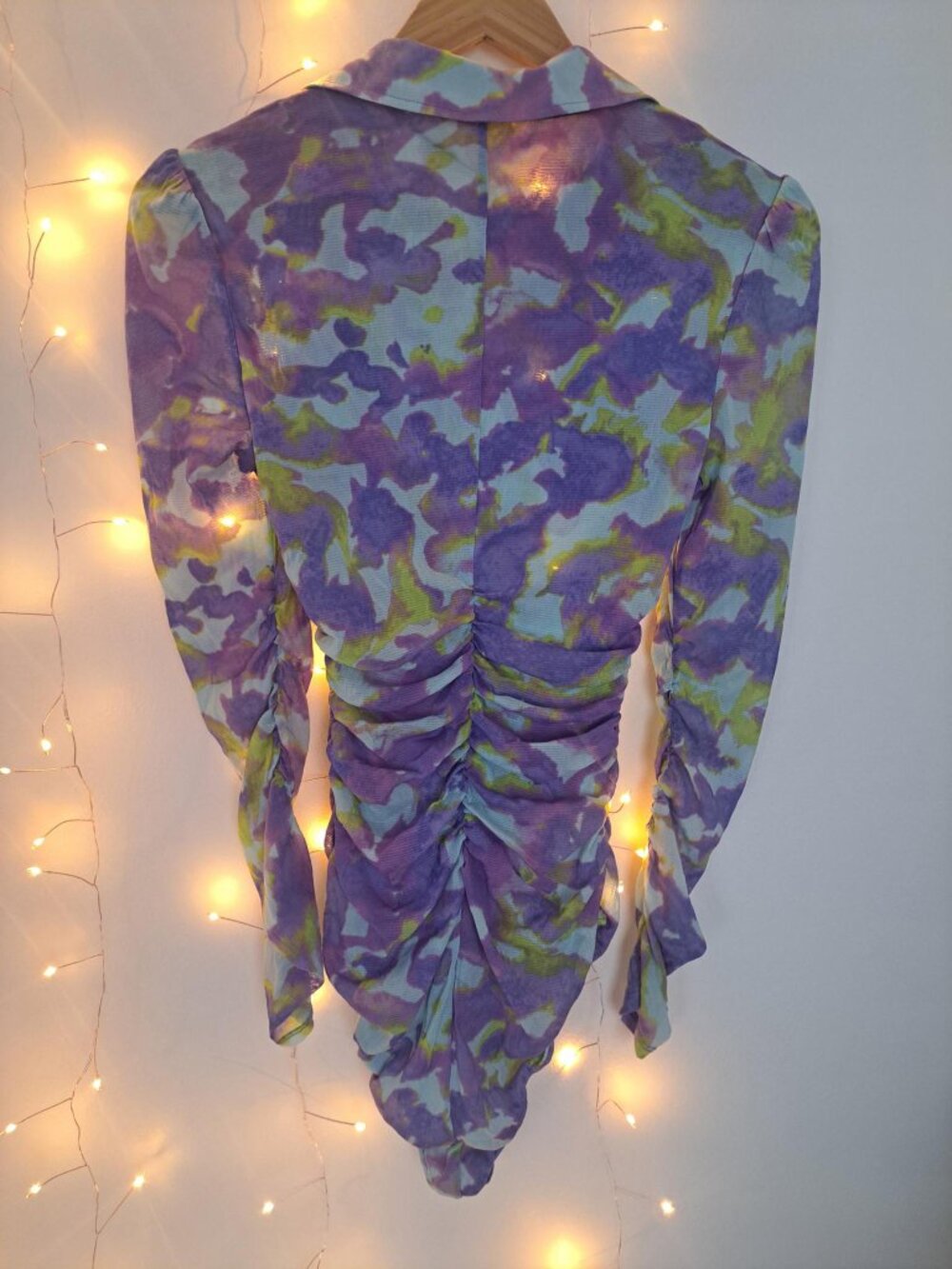 DVF Mesh Bodysuit - Picture 2 of 3